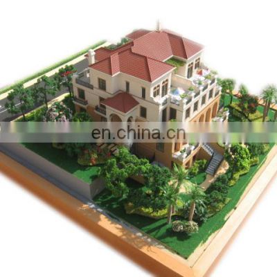 Miniature building model for construction company , architectural model maker