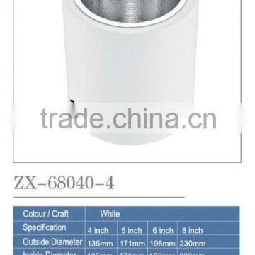 Aluminum/Iron E27 Lamp Holder round ceiling light