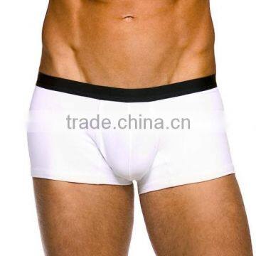 AUD002 Men's Boxers Shorts Swim Solid Color Sexy Underwear Wholesale photo-3