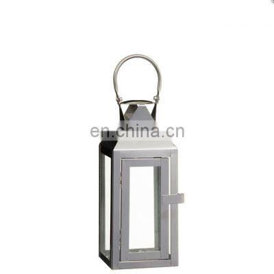 Decorative metal lanterns for candles holder wedding decoration centerpieces