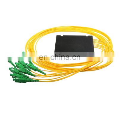 1x8 SC APC ABS Box Single Mode Fiber Optic PLC Splitter Fasersplitter ABS Box Module 1x8 abs box plc splitter