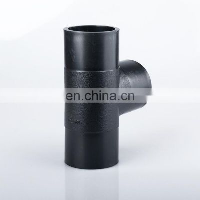 Cross Polyethylene Pipe Socket Hdpe Hot Fusion Equal Tee