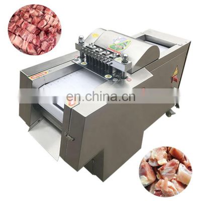 Whole Chicken Cutter Machine Meat Chopping Pork Beef Meat Cube Cutting Machine Slicer Meat Cutter For Restaurant