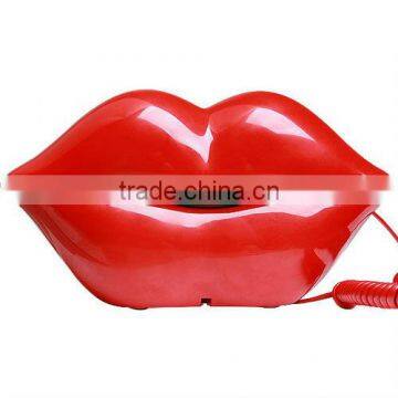 red lips telephone plastic shell mould