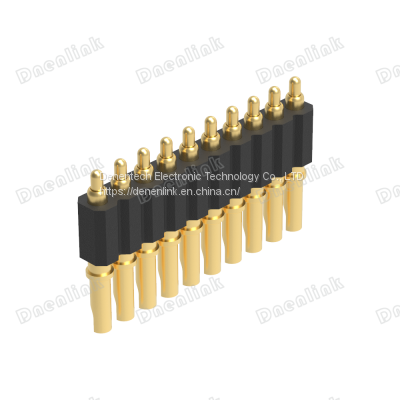 Dnenlink 2.00mm Pitch Single Row H4.0mm Solder Male Header PogoPin Connector photo-4