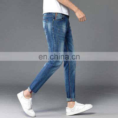 The New 2021 Fashionable And Loose Tailored Print Fits Well Popular Men's Jeans