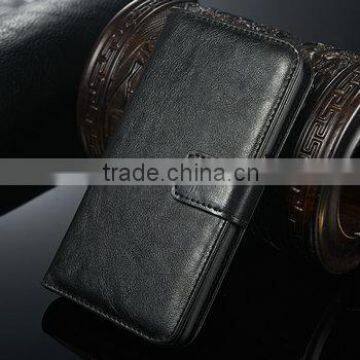 2 in 1 Crazy Horse Leather Wallet Case for Samsung Galaxy S6 Case Cover