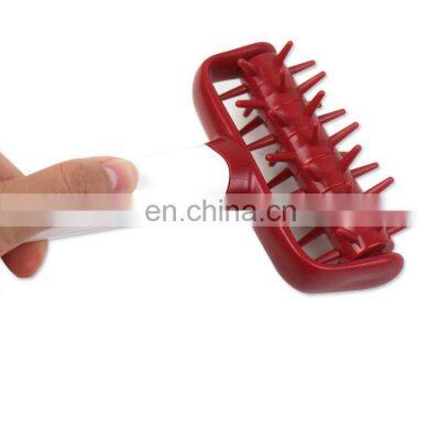 Private Label Plastic Multifunction Needle Pizza Dough Docker Pastry Lattice Roller Cutter photo-5