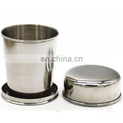 Stainless Steel Collapsible Shot Glass Cup with Best Selling