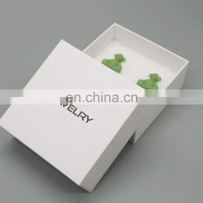 Custom luxury ring paper gift packaging  jewellery paper box