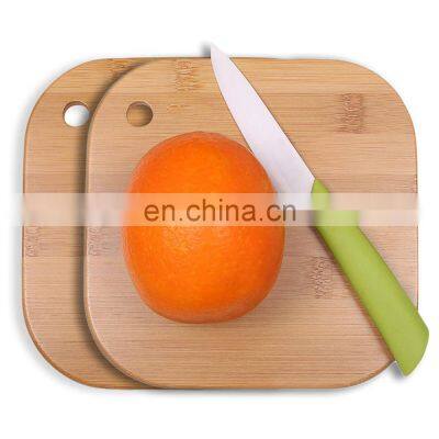 Home Mini Cutting Board Small Fruit Cutting Board Solid Bamboo Wood Board For Baby infant dormitory