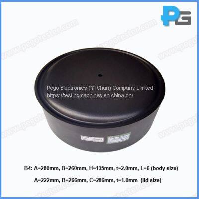 GB21456 Low Carbon Steel Test Pans With Calibration Certificate Issued by ISO17025 Lab photo-4