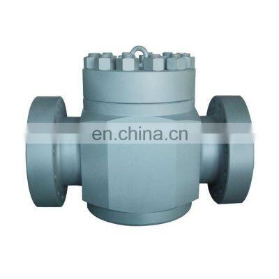 API 6A SWING CHECK VALVE/HIGH PRESSURE FORGED STEEL ONE WAY CHECK VALVE FOR OILFIELD