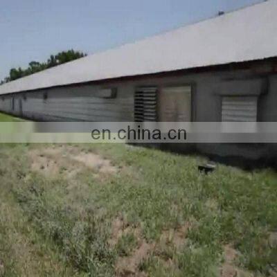 Prefabricated steel structure broiler chicken farm shed house for sale in Philippines