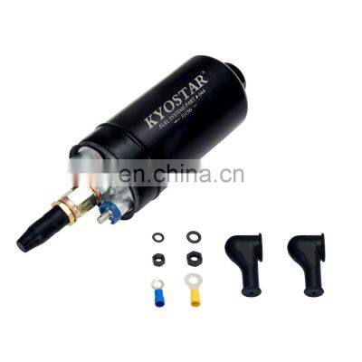 Auto High Pressure fuel pump 12V  Universal , 10AN Inlet + Check Valve 8AN Outlet 044 M18x1.5