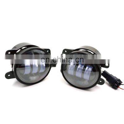 High Quality 30w Fog Light for Jeep For Wrangler Fog Lamp/led/bulb Round 4 Inch Car Lights Headlight Headlamp photo-2