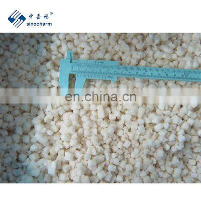 Sinocharm  Frozen vegetable IQF Frozen Water Chestnut dices for wholesale