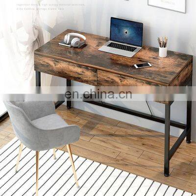 wholesale China supplier home office furniture wood simple workstation study table computer executive office desk with drawers