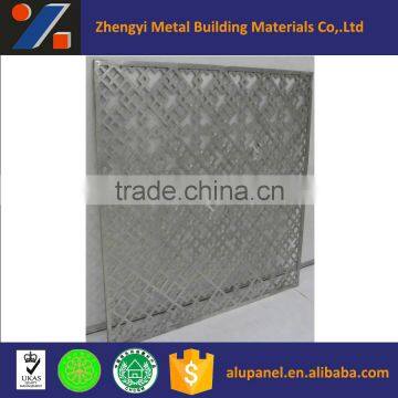 Curtain Wall Aluminum Panel With Perforated Round Cornered Square Patterns photo-2