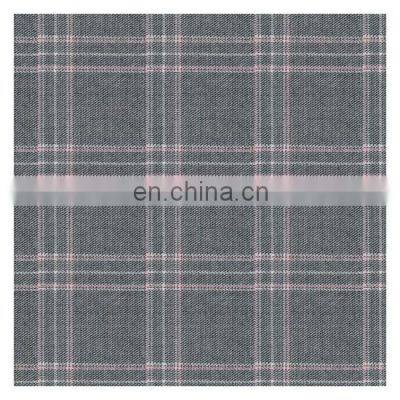 New Style Polyester Rayon with Spandex TR Stretch Plaid for Dress and Skirt