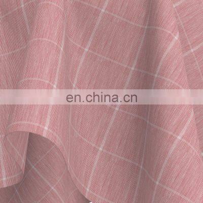 Spring Summer Design Linen/Cotton Yarn Dyed Check Fabric For Tops photo-4