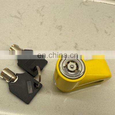 Super Quality Security Waterproof Motorcycle Disc Brake Lock Anti-theft Smart Bicycle Disk Lock photo-4
