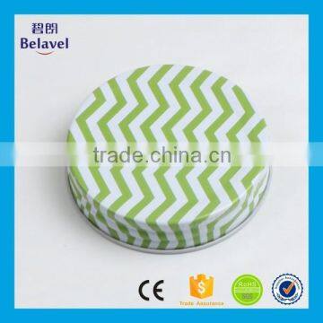 Bulk Cheap Glass Jam Jar Colorful Screw Lid Metal Lug Cap photo-3