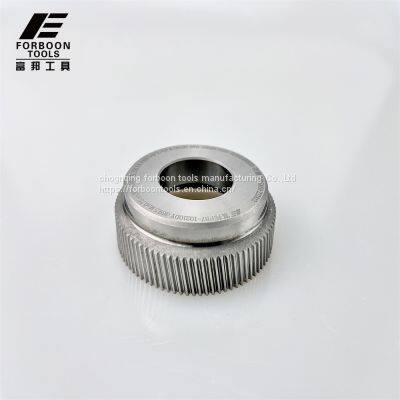 Forboon Small Module Helical Tooth Taper Shank Cemented Alloy Gear Skiving Cutter for Precision Gear Making photo-4