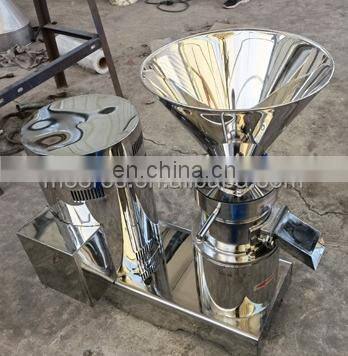 Small Lab Commercial Vertical Honey Processing Cream Sesame Peanut Butter Making Machine Grinder Colloid Mill For Sale photo-4