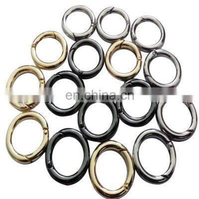 Best Selling High Quality Metal Strong Carabiner Spring Round Ring