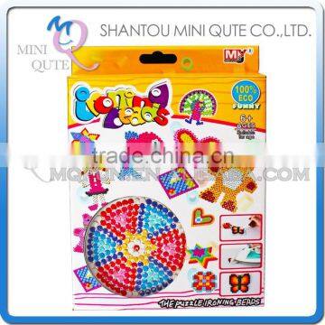 Mini Qute DIY Ironing Hama Perler Beans 3D Jigsaw Chessboard Model building block educational toy (Accept OEM) NO.BT-0053A-2