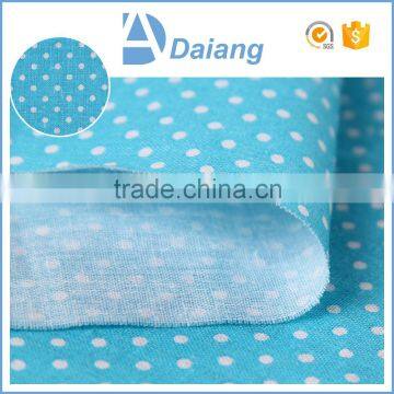 wholesale popular pattern cheap bold dotted cutom printed cotton fabric for sofa cover and toy