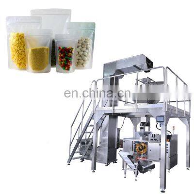 Automatic small snack food premade bag packing machine nuts granule packing machine popcorn peanut premade pouch packing machine