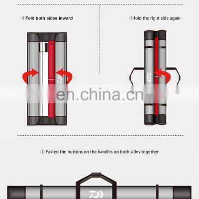 Folding Waterproof Canvas DAIWA 130CM BIG Fishing Rod Bag Fishing Tackle Bag Fishing Reel Bag photo-3