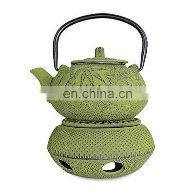 Black Painting Cast Iron Teapot With Heater, Teapot Heater photo-4