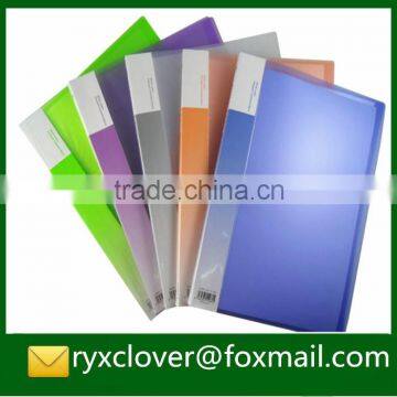 A4 Clear Customize Plastic Sheet Folder Display Book Quality Choice photo-3