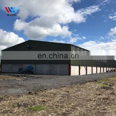 WZH Construction Material Prefabricated Cheap Steel Structure Industrial Building Workshop Warehouse photo-5
