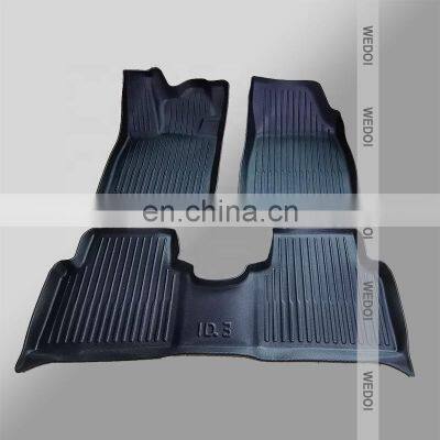 Factory Wholesale  Foot Carpet Heel Pad Anti Slip Protective Mat Car Wholesale New For ID 3 Audi TPE Waterproof Customized