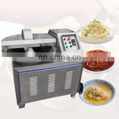 Stainless Steel Mix Industrial Silent Sausage Vegetable Mince Bowl Cut Cutter Chop Meat Chopper Machine Industry