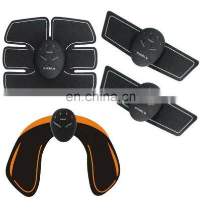 Electric body slimming massager toner trainer compex stimulant belt wireless abs ems abdominal muscle stimulator