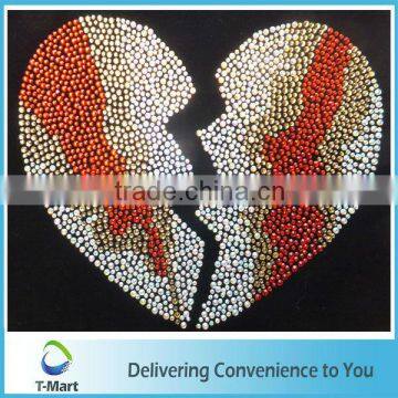 Bling bling bulk rhinestone heat transfer sticker