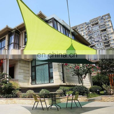 12x12x12ft triangle sun shade sail for garden awning patio courtyard