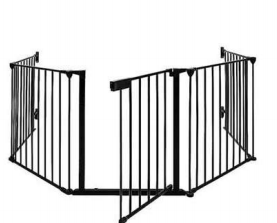 Iron Adjustable Fireplace Fence photo-2