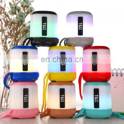 Tg156 Led Speaker Colorful Portable Small Speaker Wireless Subwoofer Speaker with light