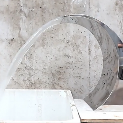 Hot Sale Item Stainless Steel Waterfall Swimming Pool/Garden Decoration Water Curtain Spray Water Fountain