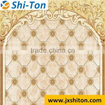 2016 Promotion best quality unique design glazed vitrified porcelain 3d digital inkjet print tiles