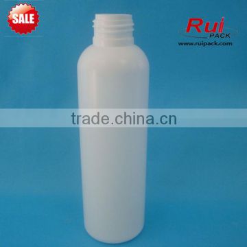 White PE plastic bottle for cosmetic