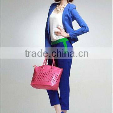 2013 new style lady new style Blue mini suits