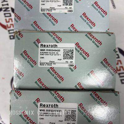 REXROTH R165349420 ball runner block carbon steel KWD-045-FLS-C0-N-1