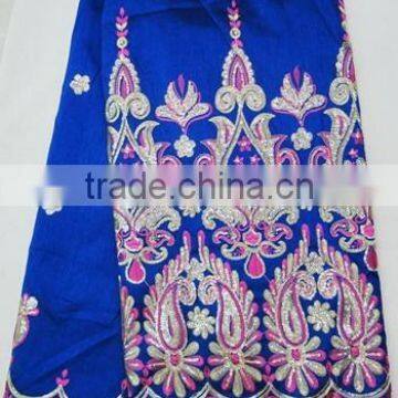 High quality alibaba China supplier african embroidery george fabrics j245-1